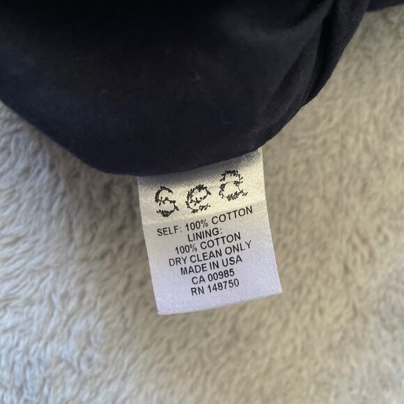 Sea New York Dress 6 Blue Striped Boho Coastal Midi Cottage Peasant Classic - Picture 4 of 14